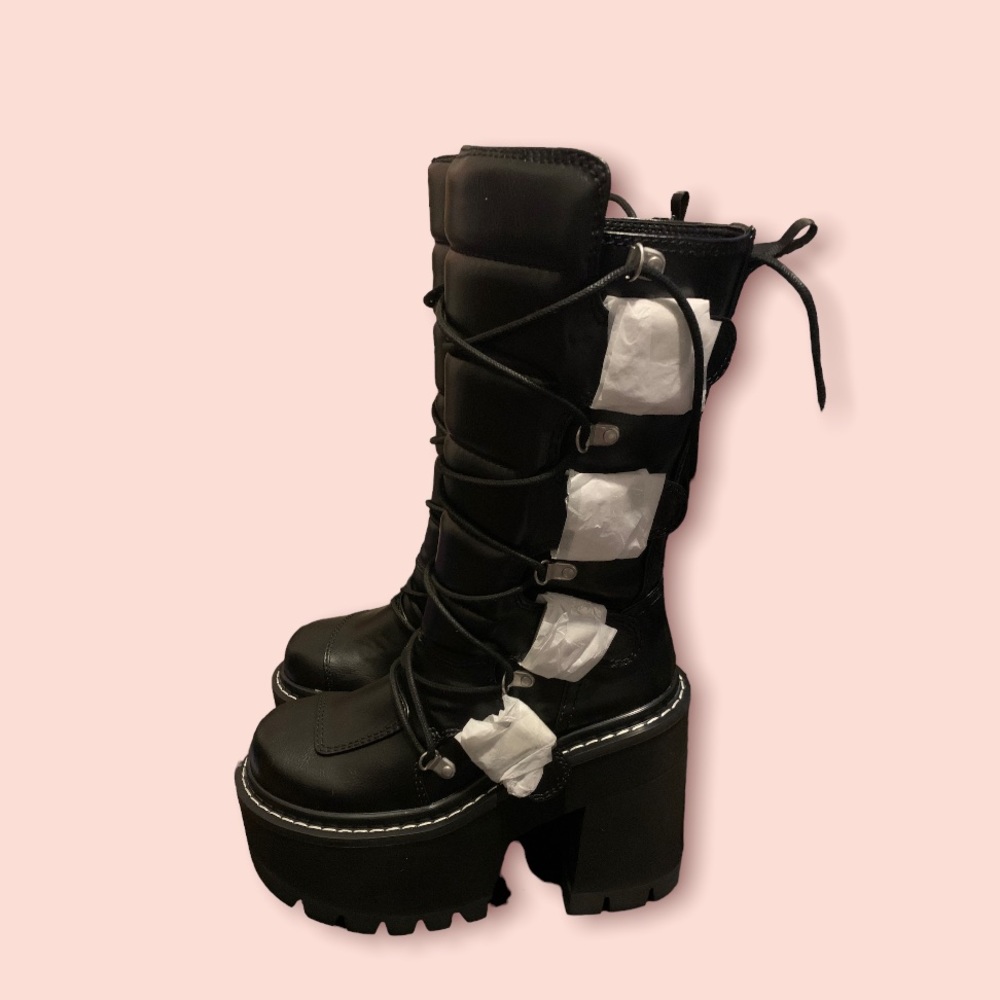 Everywhere To Go Platform Boots from dollskill